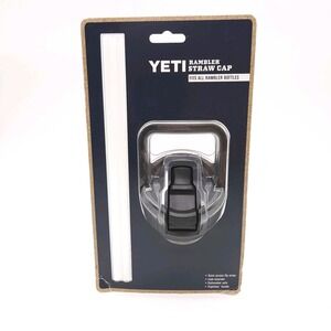 YETI Rambler Bottle Replacement Straw Cap Fits Rambler Bottles With 2 Straws New